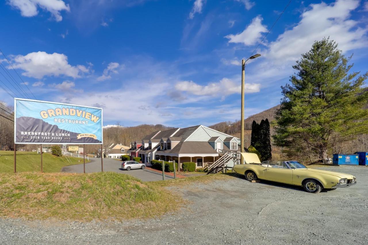 Cozy Banner Elk Condo With Fireplace And Lookout Deck! Exterior photo